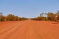 Outback Red Dirt Road Royalty Free Stock Photo