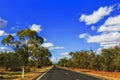 Outback Road from Car Forward