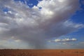 Outback storm clouds Royalty Free Stock Photo