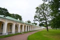 Outbuilding of Big Menshikovsky palace in Oranienbaum.