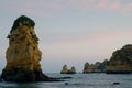 Outcrops at Praia Dona Ana