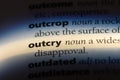 outcry