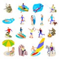 Outdoor Activities Icons Set