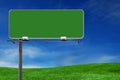 Outdoor Advertising Billboard Freeway Sign Royalty Free Stock Photo
