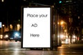 Outdoor advertising