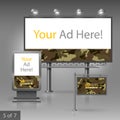 Outdoor advertising design