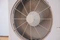 outdoor air conditioner, outdoor unit with fan Royalty Free Stock Photo