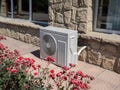 Outdoor air conditioning and heat pump unit