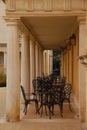 Outdoor Al Fresco Dining Setup