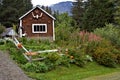 Outdoor Alaska Museum at the Crow Creek Gold Mine Royalty Free Stock Photo