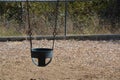 Outdoor baby swing Royalty Free Stock Photo