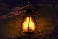 Outdoor backyard lantern