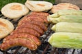 Outdoor Barbeque with smokies