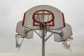 Outdoor basket hoops for basketball game Royalty Free Stock Photo