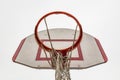 Outdoor basket hoops for basketball game Royalty Free Stock Photo