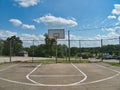 Outdoor Basketball Court at Wallace Park in Paola