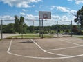 Outdoor Basketball Court at Wallace Park in Paola