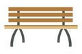 outdoor bench icon