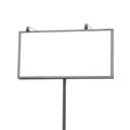 Outdoor billboard isolated