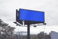 Outdoor Blank Billboard Royalty Free Stock Photo