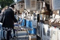 Outdoor bookseller box