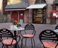 Outdoor Cafe in Germany