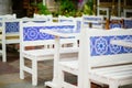 Outdoor cafe in Kampong Glam, Singapore