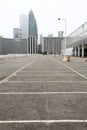 Outdoor carpark Royalty Free Stock Photo