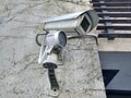 Outdoor CCTV camera surveilance