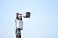 Outdoor CCTV. Security Camera Device for safety Royalty Free Stock Photo