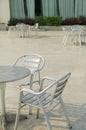 Outdoor chairs Royalty Free Stock Photo