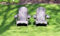Outdoor Chairs Royalty Free Stock Photo