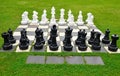 Outdoor Chess Board, New Zealand Royalty Free Stock Photo