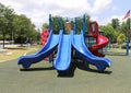 Outdoor Childrens Playground Royalty Free Stock Photo