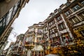 Outdoor Christmas decoration in Strasbourg, France