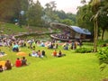 Outdoor concert - Botanic Gardens, Singapore Royalty Free Stock Photo