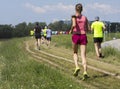 Outdoor cross-country running marathon