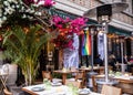 Outdoor Dining New York City Royalty Free Stock Photo