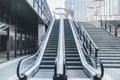 Outdoor elevator escalator architecture photography