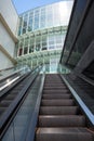 Outdoor escalator Royalty Free Stock Photo