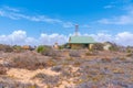 Outdoor exhibition of industrial machinery at Carnarvon, Australia