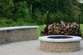 Outdoor Fire Pit Royalty Free Stock Photo