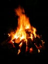 Outdoor fire place Royalty Free Stock Photo