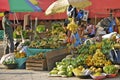 Outdoor Fruit Market 1, Leticia, Colombia Royalty Free Stock Photo