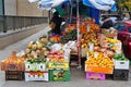 Outdoor fruit vendor