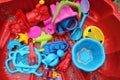 Outdoor garden toys for children Royalty Free Stock Photo