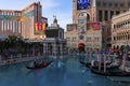 Outdoor Gondolas at Venetian Las Vegas