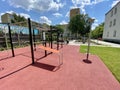 Outdoor gym - calisthenics workout