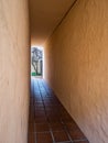 Outdoor hallway