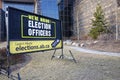 Hiring Sign Alberta Springtime Elections Town of Canmore